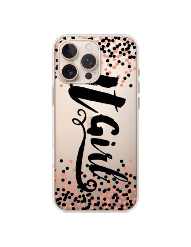 Cover iPhone 16 Pro Max It Girl Trasparente - Ebi Emporium