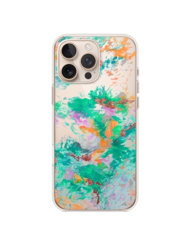 Cover iPhone 16 Pro Max Sirena Fiori Trasparente - Ebi Emporium