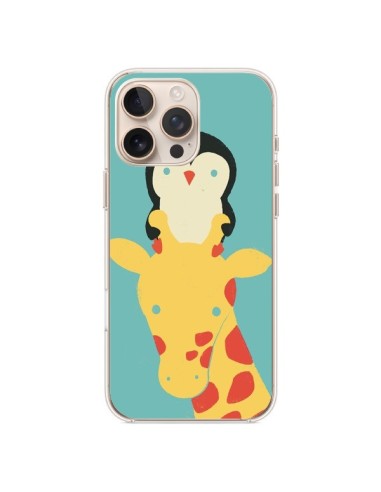 Cover iPhone 16 Pro Max Giraffa Pinguino Better View - Jay Fleck