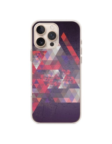 Coque iPhone 16 Pro Max Azteque Gheo Violet - Javier Martinez