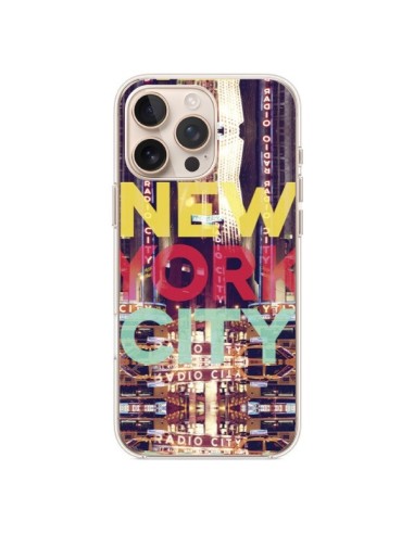 Coque iPhone 16 Pro Max New York City Buildings - Javier Martinez