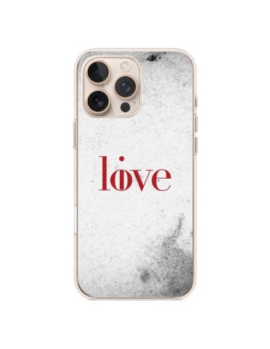 Coque iPhone 16 Pro Max Love Live - Javier Martinez