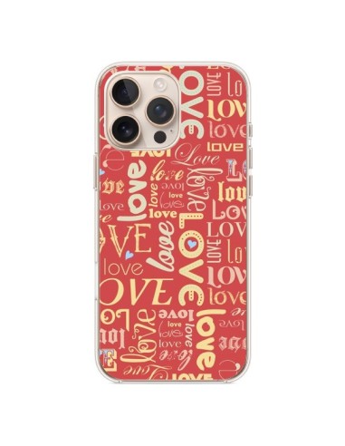 Coque iPhone 16 Pro Max Love World - Javier Martinez