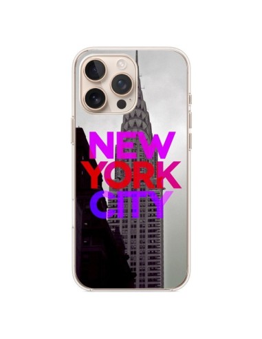 Cover iPhone 16 Pro Max New York City Rosa Rosso - Javier Martinez