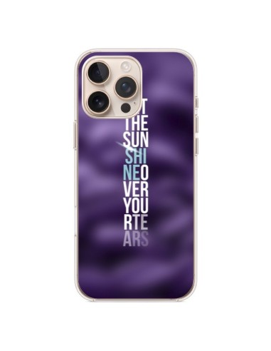 Coque iPhone 16 Pro Max Sunshine Violet - Javier Martinez