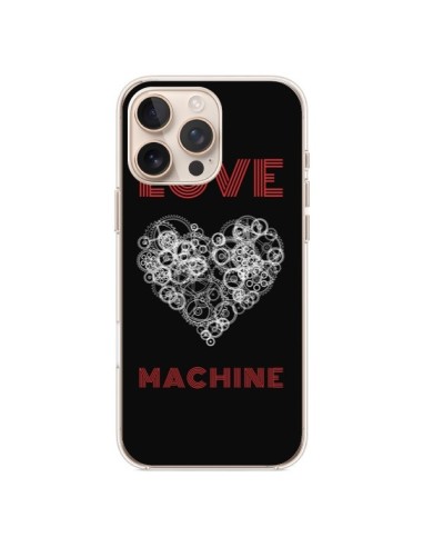 Coque iPhone 16 Pro Max Love Machine Coeur Amour - Julien Martinez