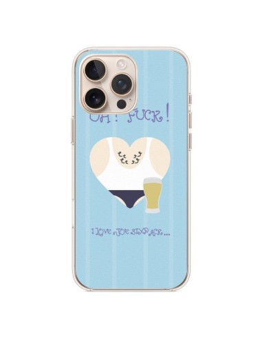 Coque iPhone 16 Pro Max Homme Man Fuck Love Coeur Amour - Julien Martinez