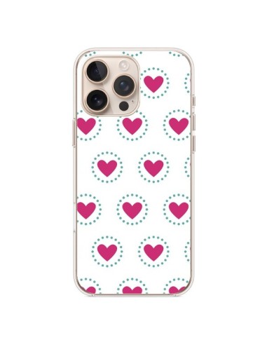 Coque iPhone 16 Pro Max Coeur Cercle - Jonathan Perez