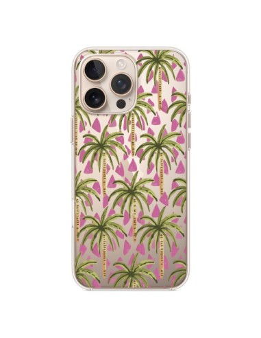 Coque iPhone 16 Pro Max Palmier Palmtree Transparente - Dricia Do