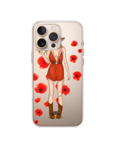 Coque iPhone 16 Pro Max Young Wild and Free Coachella Transparente - kateillustrate