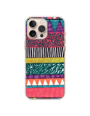 Coque iPhone 16 Pro Max Azteque Dessin - Kris Tate