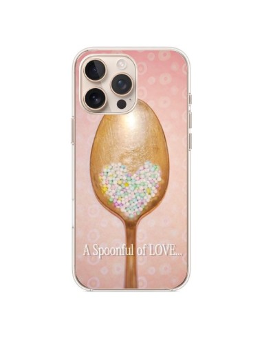 Coque iPhone 16 Pro Max Cuillère Love - Lisa Argyropoulos