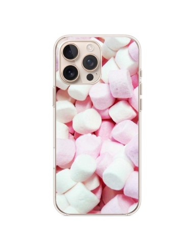 Coque iPhone 16 Pro Max Marshmallow Chamallow Guimauve Bonbon Candy - Laetitia