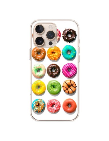 iPhone 16 Pro Max Case Donut Multicolor Cioccolato Vaniglia - Laetitia