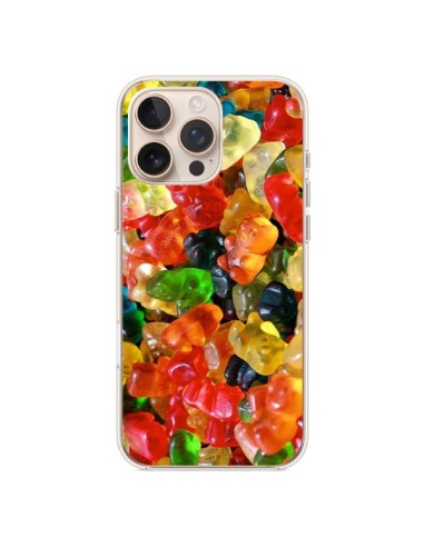 Coque iPhone 16 Pro Max Bonbon Ourson Candy - Laetitia