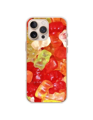 Coque iPhone 16 Pro Max Bonbon Ourson Multicolore Candy - Laetitia