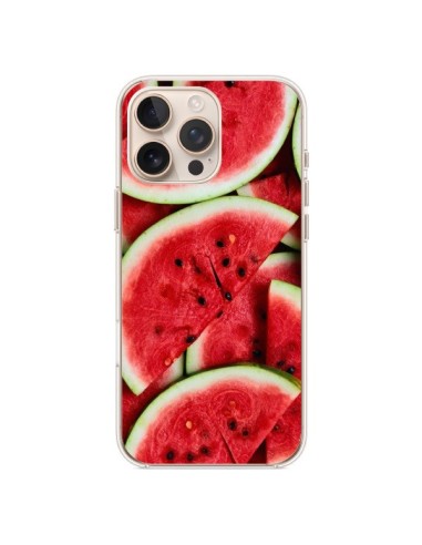 Coque iPhone 16 Pro Max Pastèque Watermelon Fruit - Laetitia