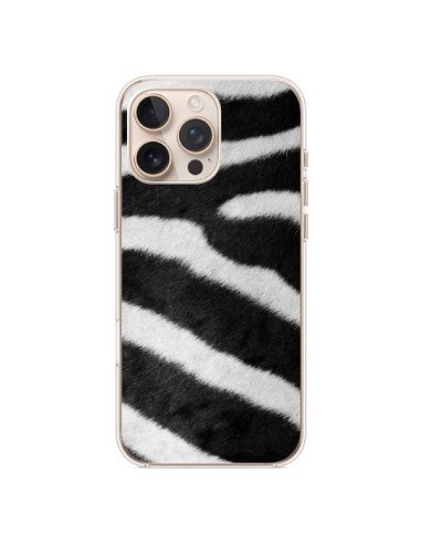 Coque iPhone 16 Pro Max Zebre Zebra - Laetitia