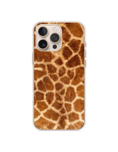 Coque iPhone 16 Pro Max Giraffe Girafe - Laetitia