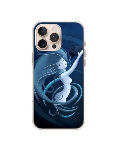 Coque iPhone 16 Pro Max Aquarius Girl La Petite Sirene - LouJah