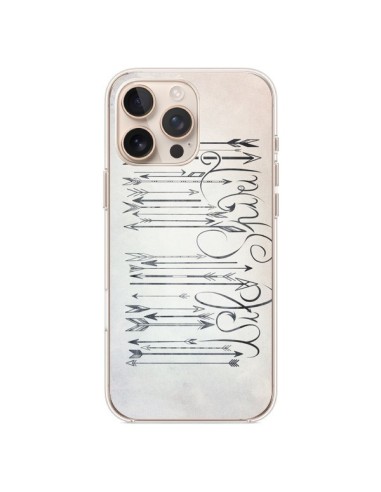 Coque iPhone 16 Pro Max Barcode Wild Spirit Code Barre Flèche - LouJah