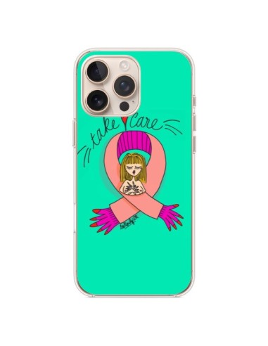 Coque iPhone 16 Pro Max Take care Maman Fête des Mères - Leellouebrigitte