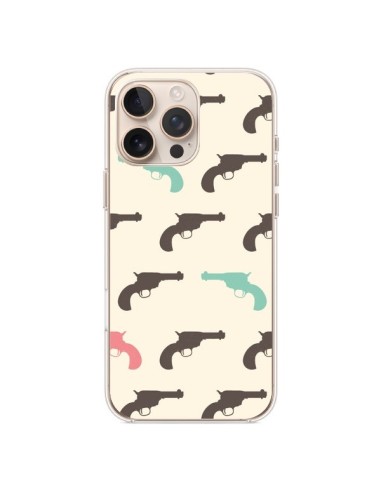 Coque iPhone 16 Pro Max Gun Pistolet - Leandro Pita