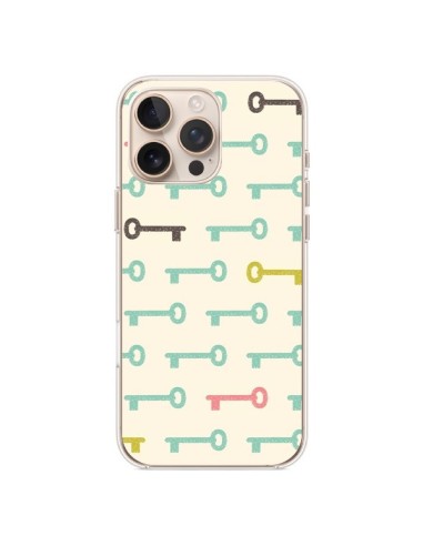 Coque iPhone 16 Pro Max Clefs Keys - Leandro Pita