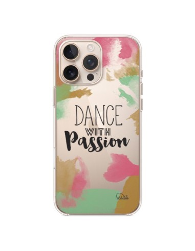 Coque iPhone 16 Pro Max Dance With Passion Transparente - Lolo Santo