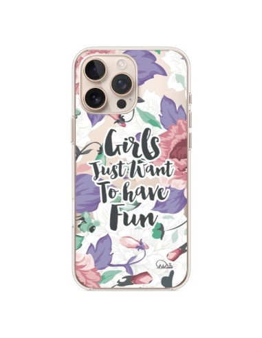 Coque iPhone 16 Pro Max Girls Fun Transparente - Lolo Santo