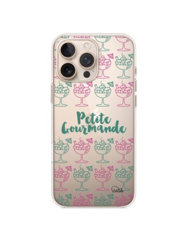 Coque iPhone 16 Pro Max Petite Gourmande Glaces Ete Transparente - Lolo Santo