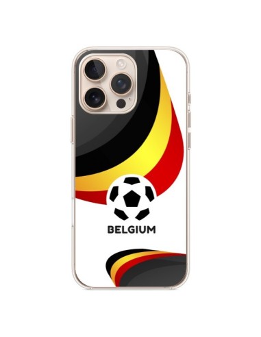 Coque iPhone 16 Pro Max Equipe Belgique Football - Madotta