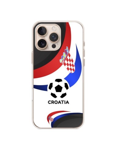 Coque iPhone 16 Pro Max Equipe Croatie Football - Madotta