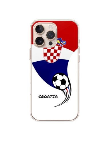 Coque iPhone 16 Pro Max Equipe Croatie Croatia Football - Madotta