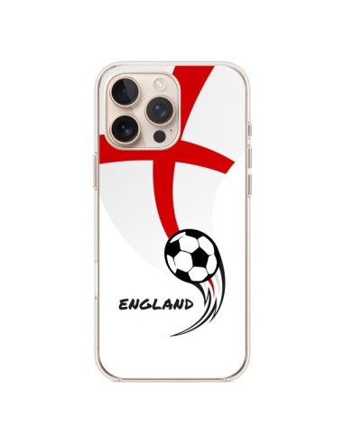 Coque iPhone 16 Pro Max Equipe Angleterre England Football - Madotta