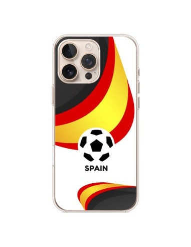 Coque iPhone 16 Pro Max Equipe Espagne Football - Madotta