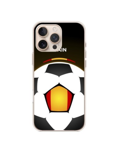 Coque iPhone 16 Pro Max Espagne Ballon Football - Madotta