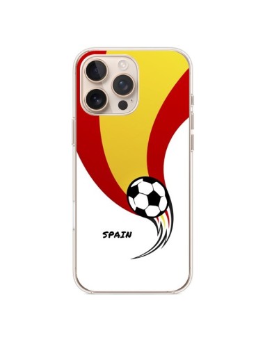 Coque iPhone 16 Pro Max Equipe Espagne Spain Football - Madotta