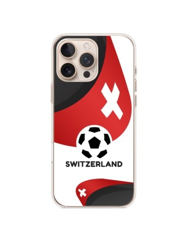 Coque iPhone 16 Pro Max Equipe Suisse Football - Madotta