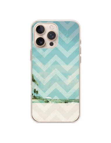 Coque iPhone 16 Pro Max Chevron Beach Dreams Triangle Azteque - Mary Nesrala