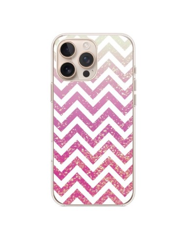 Coque iPhone 16 Pro Max Chevron Pixie Dust Triangle Azteque - Mary Nesrala