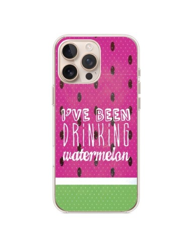 Coque iPhone 16 Pro Max Pasteque Watermelon - Mary Nesrala