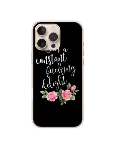 Coque iPhone 16 Pro Max Fucking Delight Fleurs - Maryline Cazenave