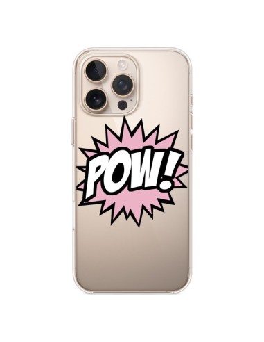 Cover iPhone 16 Pro Max Pow Trasparente - Maryline Cazenave