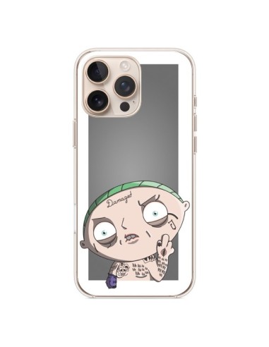 Coque iPhone 16 Pro Max Stewie Joker Suicide Squad - Mikadololo