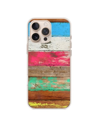 Coque iPhone 16 Pro Max Eco Fashion Bois - Maximilian San