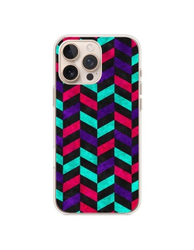 Coque iPhone 16 Pro Max Azteque Geometric Mundo - Maximilian San