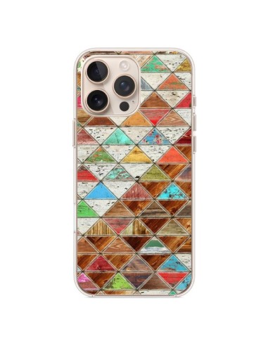 Coque iPhone 16 Pro Max Love Pattern Triangle - Maximilian San