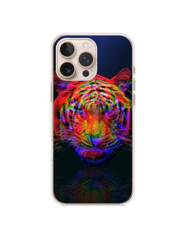 Coque iPhone 16 Pro Max Tigre Beautiful Aberration - Maximilian San