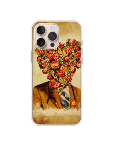 Coque iPhone 16 Pro Max Docteur Love Fleurs - Maximilian San